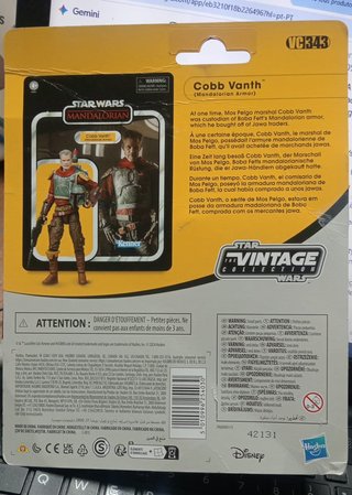 Figura Star Wars The Vintage Collection Cobb Vanth