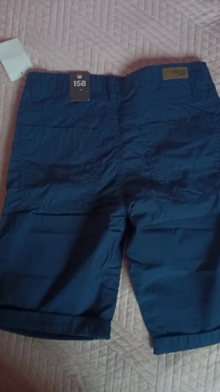 Pantalones cortos azules Skate Nation, talla 13.