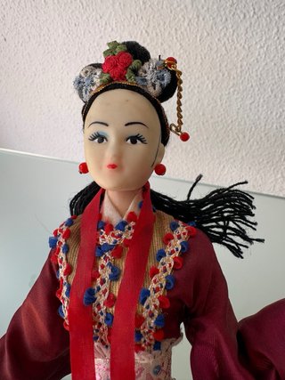 Muñeca China Tradicional Coleccionable