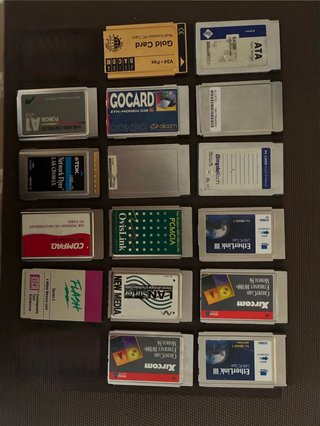 Tarjetas PCMCIA varias marcas