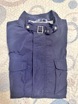 Chaqueta Adolfo Domínguez Talla M Hombre Azul M