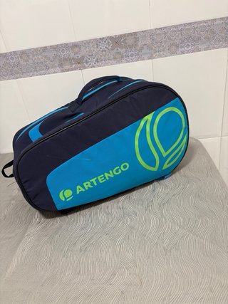 Mochila Pádel Artengo Azul/Verde