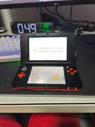 Nintendo 3DS XL Naranja sin caja