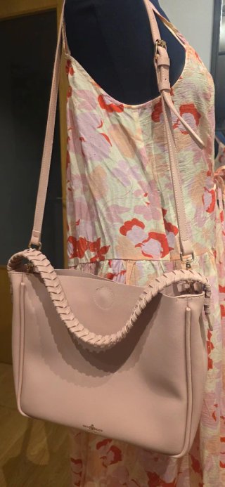 Vestido largo floral de tirantes - MANGO