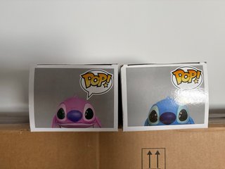 Funko Pop Stitch y Angel 1222 y 1223