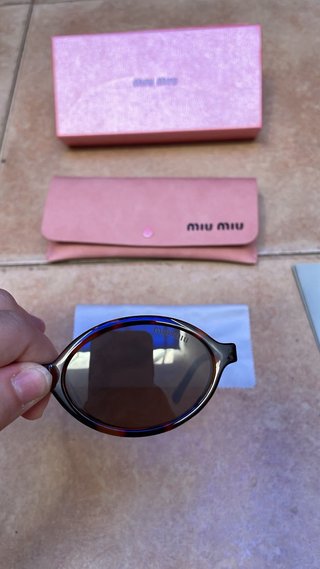 Gafas de sol Miu Miu marrones