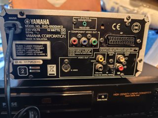 Yamaha DVD-E600MK2 Reproductor DVD