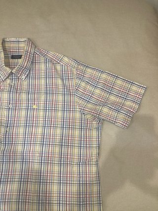 Camisa Burberry Cuadros Multicolor