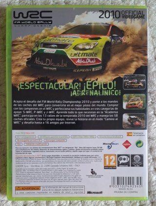 🇪🇸 WRC FIA World Rally Championship Xbox 360