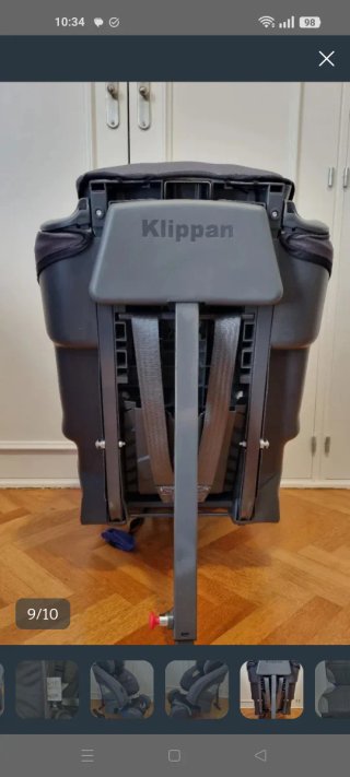 Silla de coche contramarcha Klippan Century
