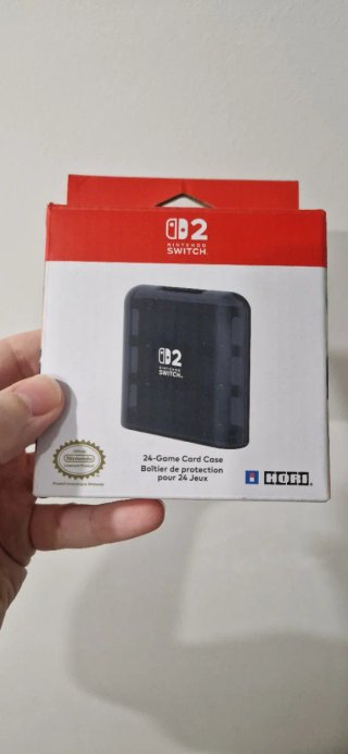 Estuche Hori 24 Cartuchos Nintendo Switch