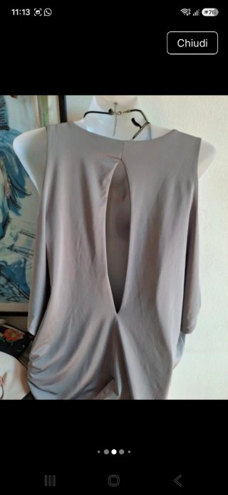 Top argento phard