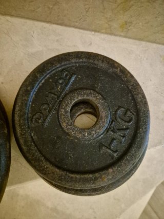 Discos de pesas varios pesos