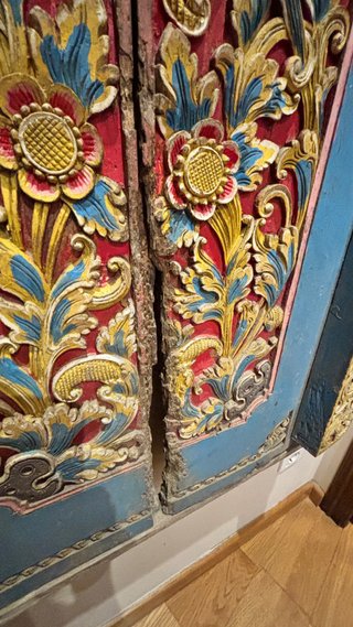 Puerta decorativa Antigua Templo Balinés