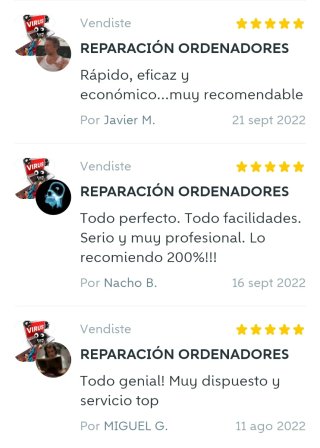 Reparación de Ordenadores