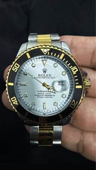 Reloj Rolex Submariner Oro/Plata
