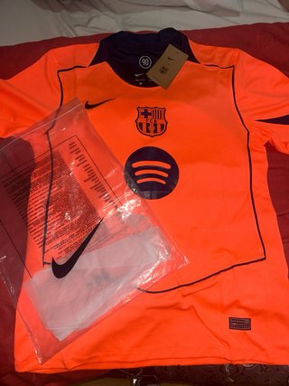 3ª Camiseta Barça Naranja 25/26