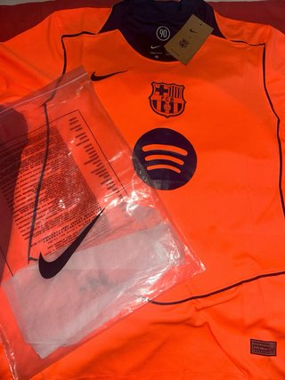 3ª Camiseta Barça Naranja 25/26