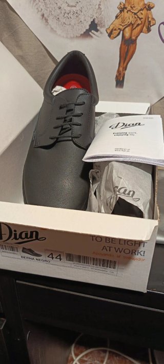 Zapatos Dian Vestir Negro Talla 44