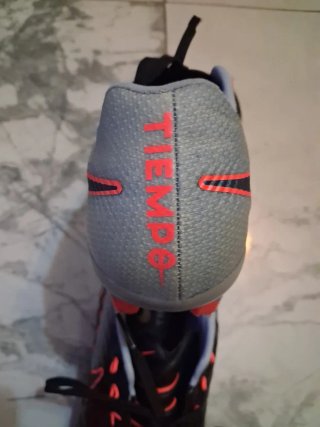 Zapatillas Fútbol Nike Negro Naranja