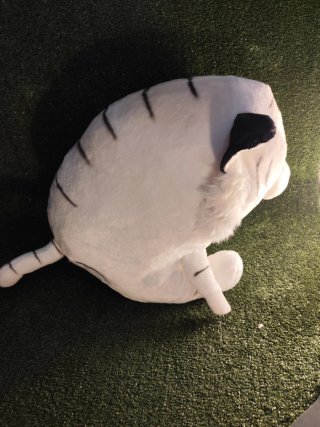 Peluche Tigre Blanco Ojos Azules