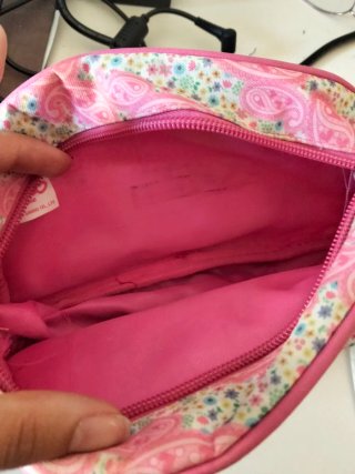 Neceser Charmmykitty rosa y floral
