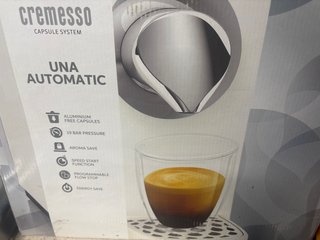 Cafetera Cremesso UNA AUTOMATIC