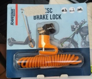 Candado Freno Disco Moto/Scooter RAWLINK