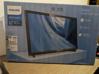 Televisor Philips 22" Serie 4000 Full HD 1080p