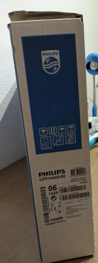 Televisor Philips 22" Serie 4000 Full HD 1080p