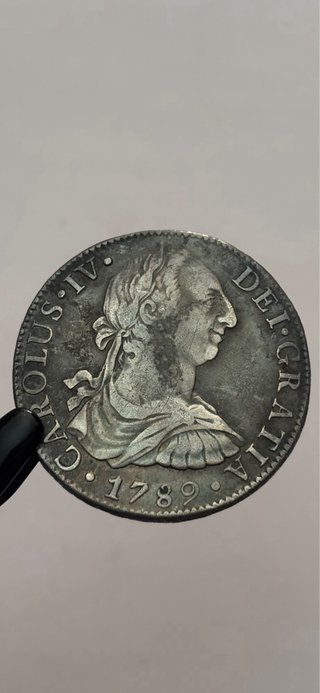 8 Reales 1789 (MBC) México Carlos IV