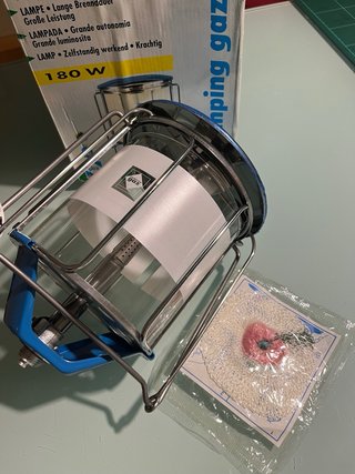Lámpara de gas Campingaz Lumogaz RS 180
