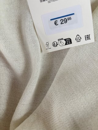 Jersey punto fluido de Zara