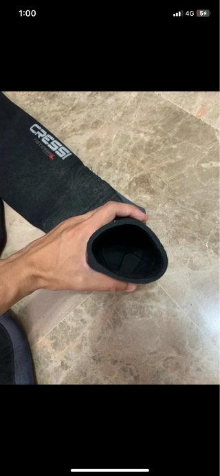 Pantalón con peto neopreno Cressi Fisterra talla M