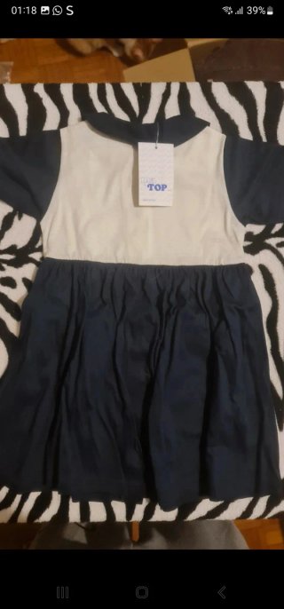 Abito bimba Ma TOP Made in Italy 6/9 mesi