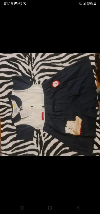 Abito bimba Ma TOP Made in Italy 6/9 mesi