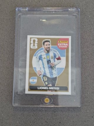 Messi Extra Sticker Oro  Mundial 2026 Panini