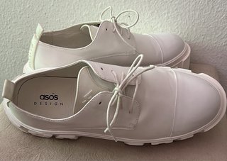 Zapatos ASOS Design blancos plataforma fiesta