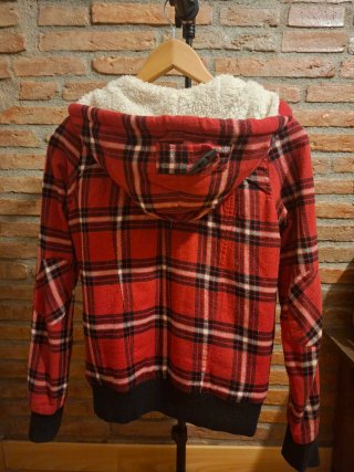Chaqueta Fox cuadros forro polar