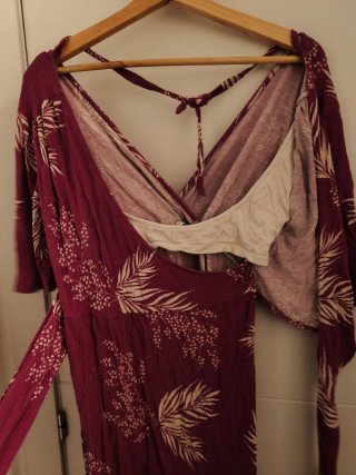 Lote 2 vestidos maternidad/lactancia T. S/M