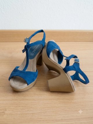Sandalias MARYPAZ tacón grueso y plataforma