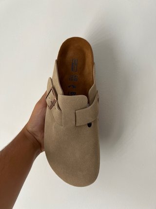 Birkenstock Boston Beige Suede Talla 40