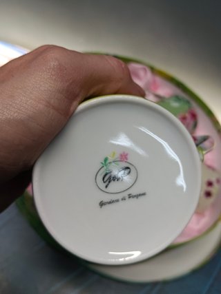 Juego de té 6 tazas Giordano di ponzano