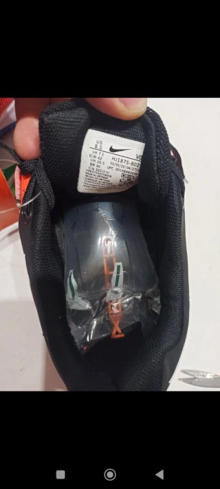 Nik Hombre Talla 42 Naranja/Negro