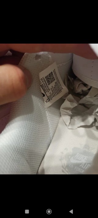 Nike Air Force 1 Talla 43 Blancas