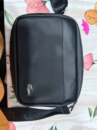 Riñonera Lacoste Negra