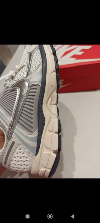 Zapatillas Nik Mujer Talla 39 Plata/Blanco