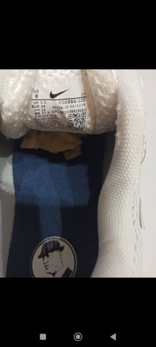 Zapatillas Nik Mujer Talla 39 Plata/Blanco
