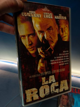6 películas años 90, Vhs, La roca, The firm, Mentiras arriesgadas, Armageddon y mas