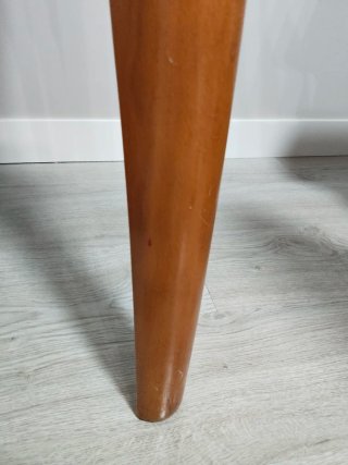 Mesa de comedor extensible de madera 100-144/188cm
